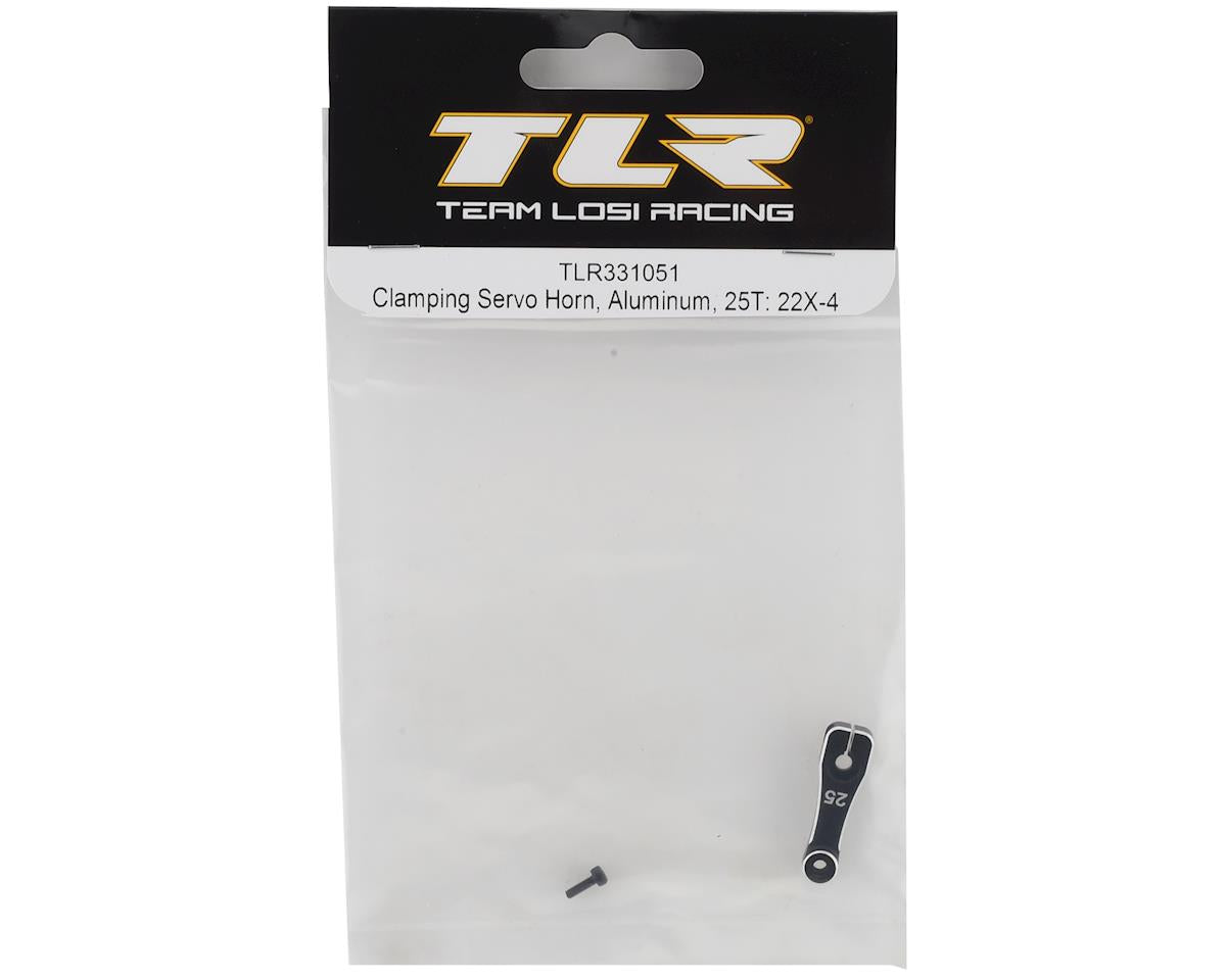 Team Losi Racing 22X-4 Aluminum Clamping Servo Horn (25T)