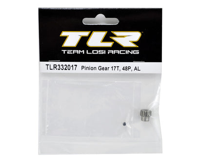 Team Losi Racing Aluminum 48P Pinion Gear (3.17mm Bore) (17T)