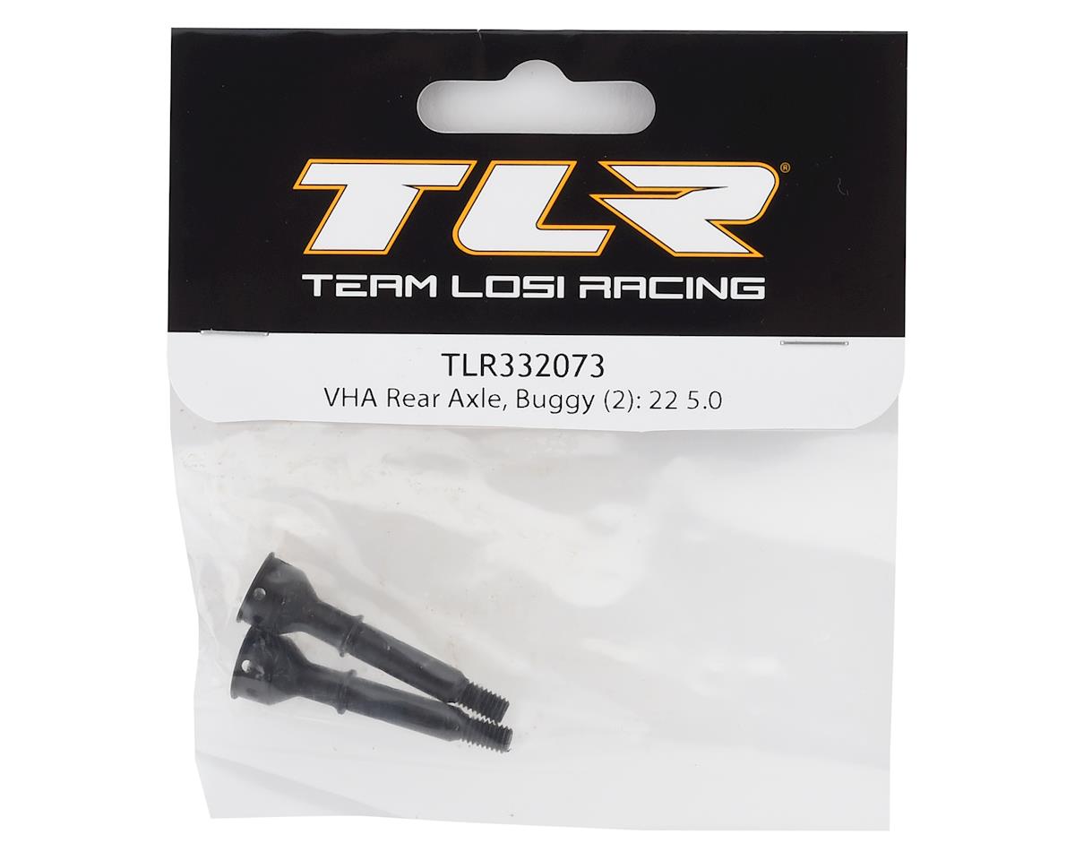 Team Losi Racing 22 5.0 VHA Rear Buggy Axle (2)
