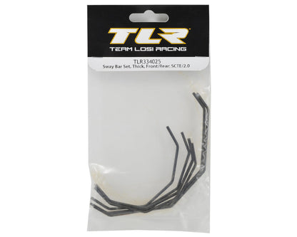 Team Losi Racing Front/Rear Thick Sway Bar Set