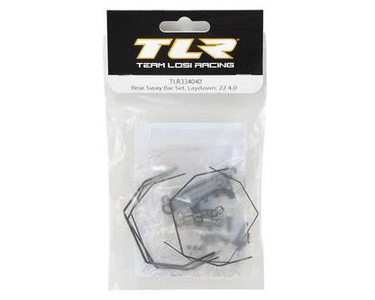 Team Losi Racing 22 4.0 Laydown Rear Sway Bar Set