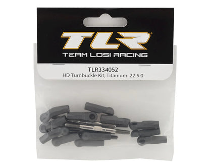 Team Losi Racing 22 5.0 HD Titanium Turnbuckle Kit