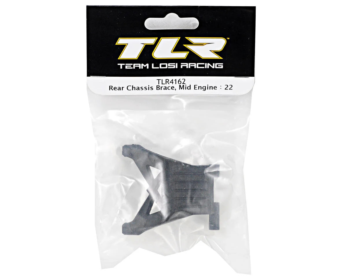 Team Losi Racing Rear Chassis Brace (Mid Motor) (TLR 22)