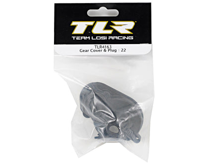 Team Losi Racing Gear Cover & Plug Set (TLR 22)
