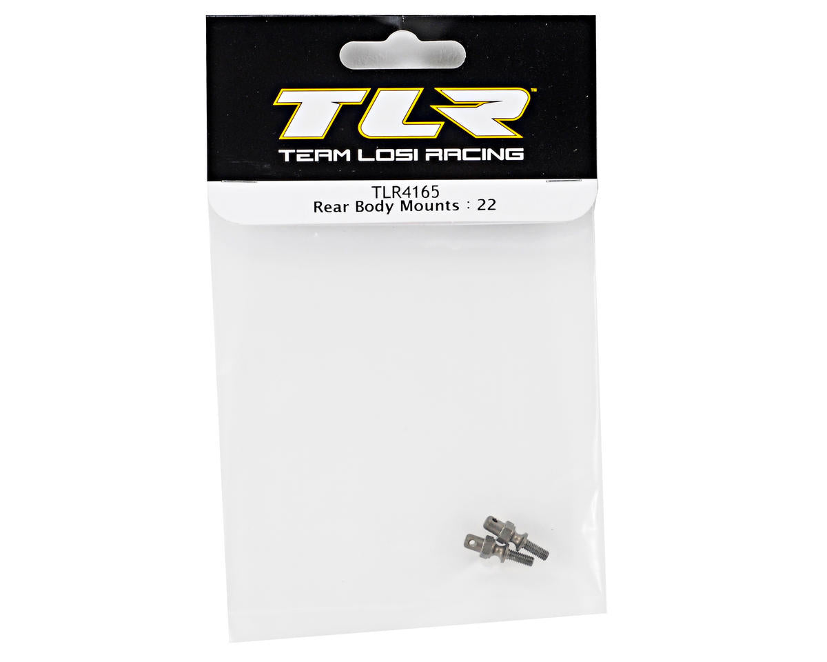 Team Losi Racing Rear Body Mount Set (TLR 22)