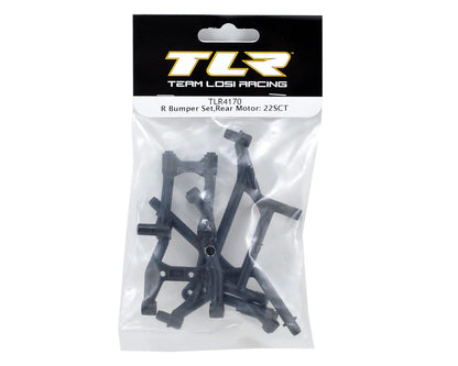 Team Losi Racing Rear Motor & Bumper Set
