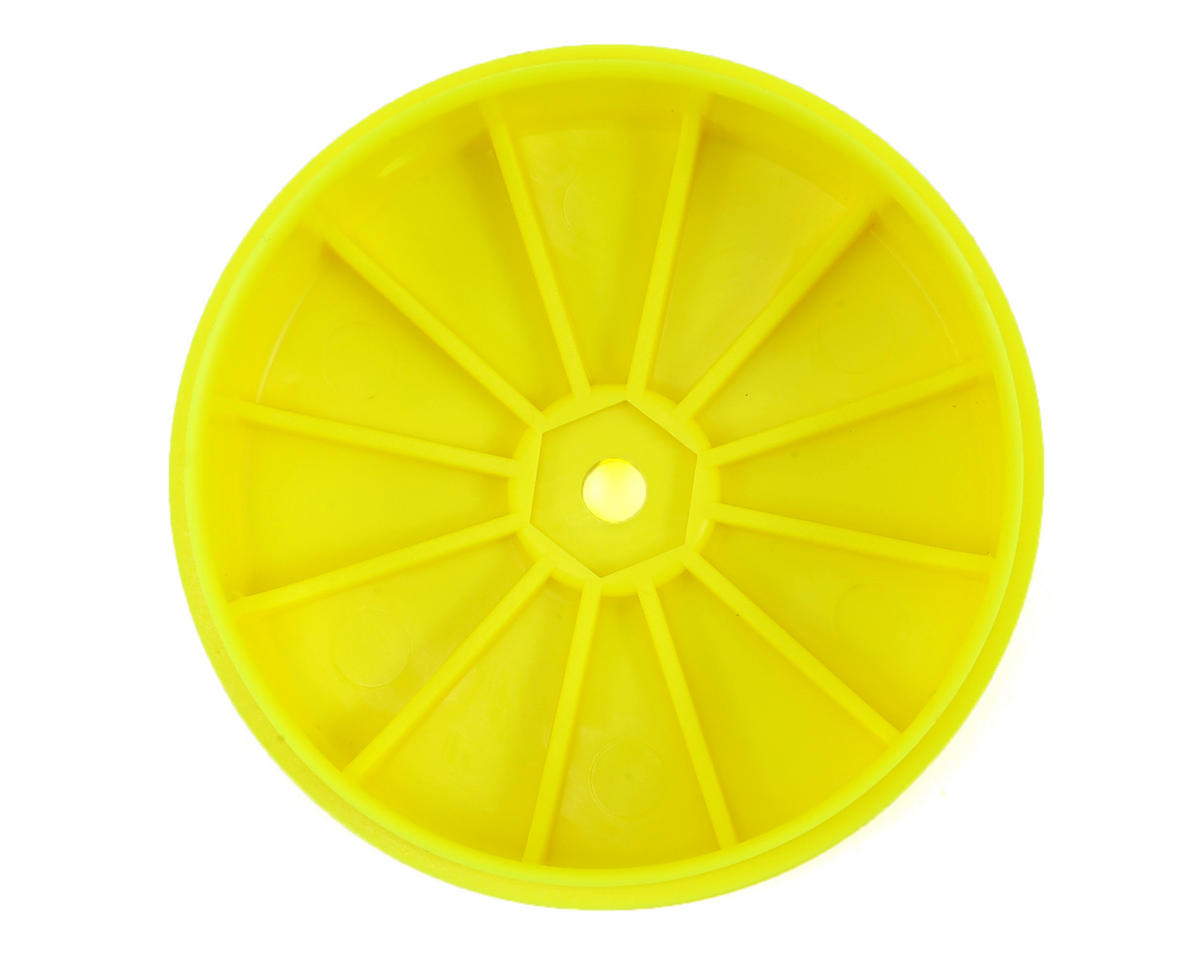 *CLEARANCE* Team Losi Racing 61mm Front 1/10 Buggy Wheels (2) (22 3.0) (Yellow)
