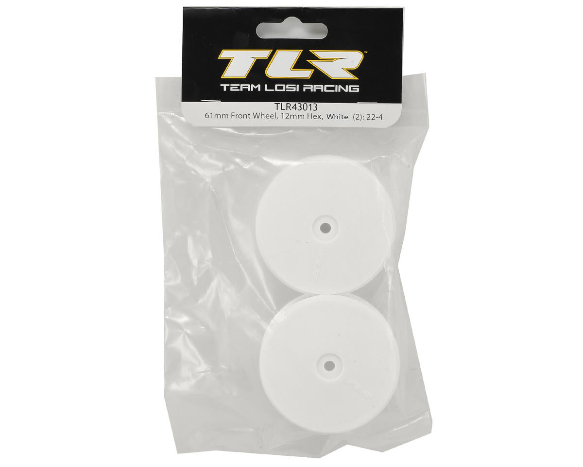 *CLEARANCE* Team Losi Racing 12mm Hex 61mm 4WD Front Buggy Wheels (2) (22-4)