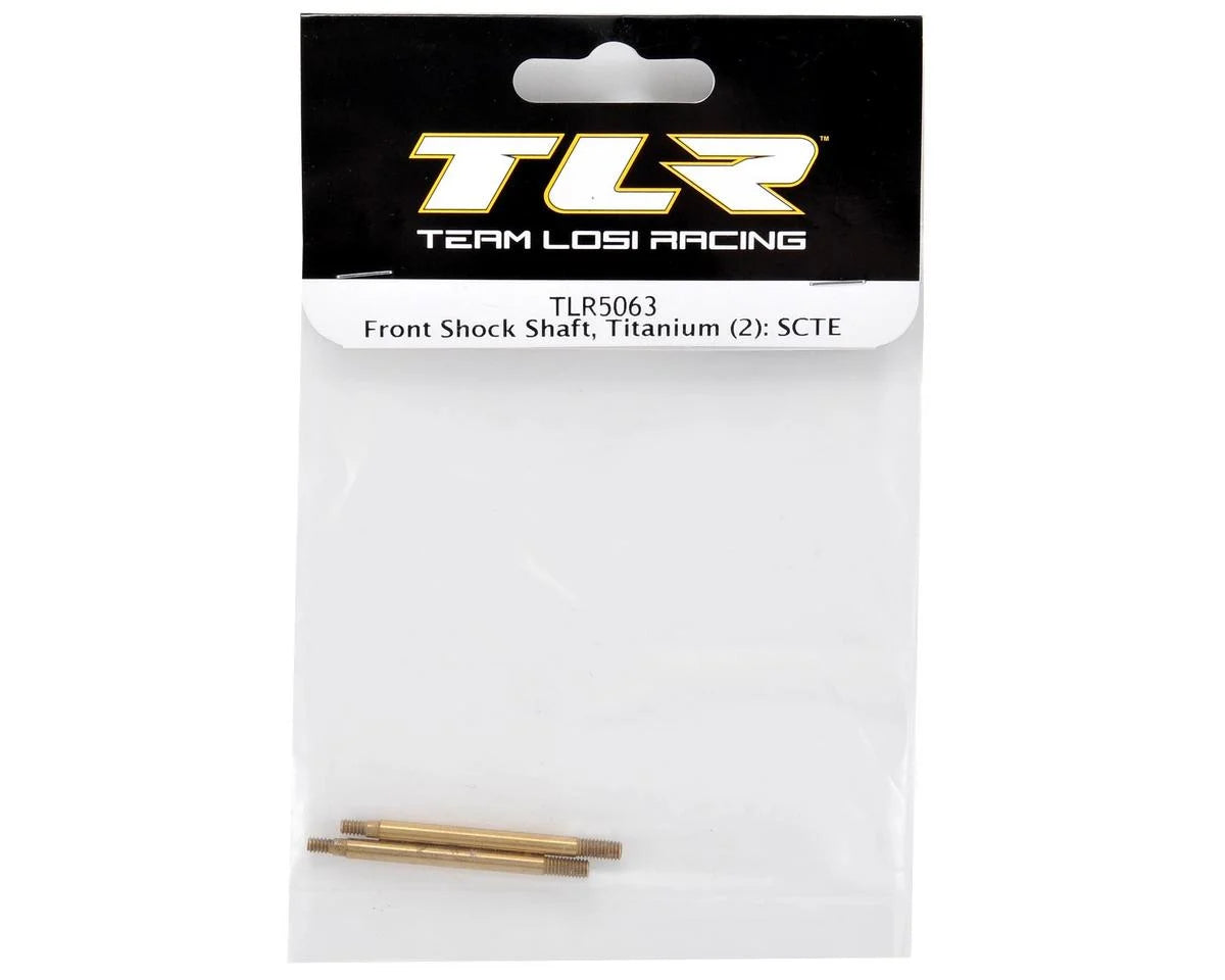 Team Losi Racing Ti-Nitride Front Shock Shaft Set (2)