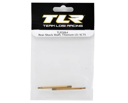 Team Losi Racing Ti-Nitride Rear Shock Shaft Set (2)