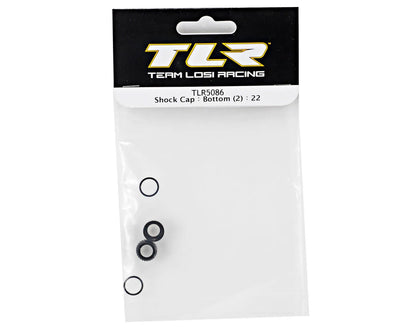 Team Losi Racing Lower Shock Cap Set (2) (TLR 22)