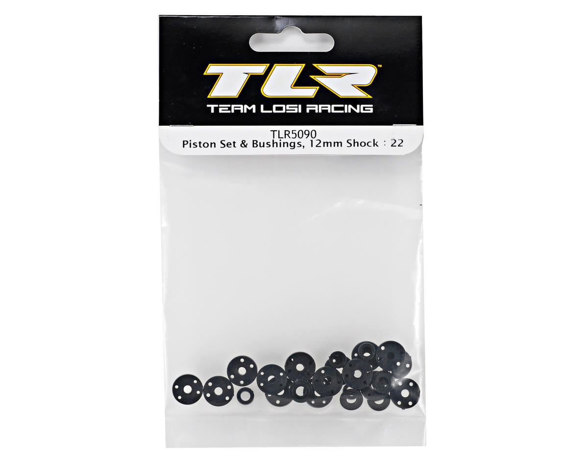 Team Losi Racing 12mm Piston & Bushings Set (TLR 22)