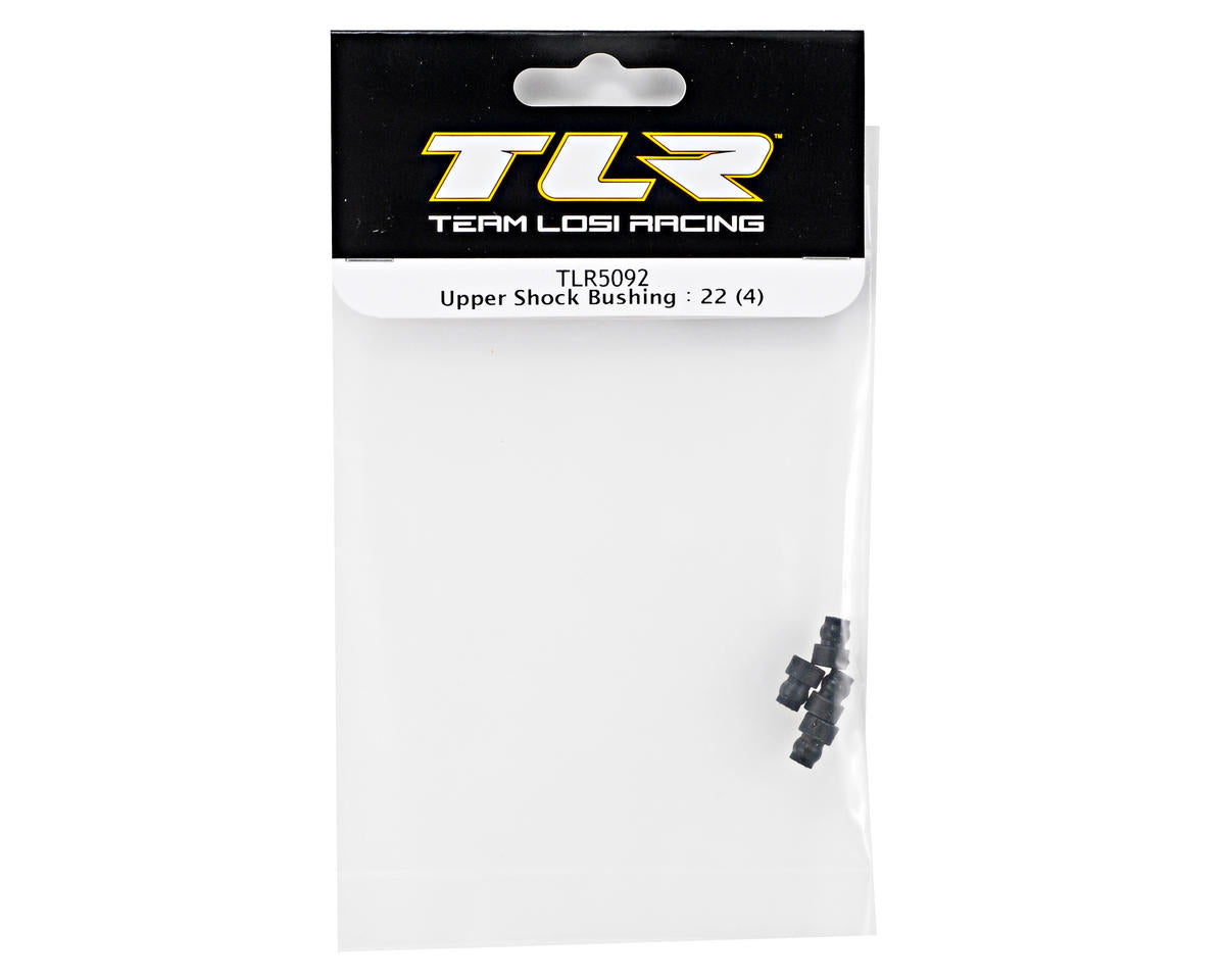 Team Losi Racing Upper Shock Bushing Set (4) (TLR 22)
