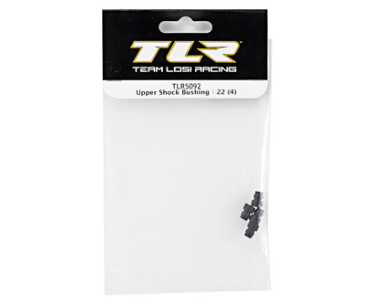 Team Losi Racing Upper Shock Bushing Set (4) (TLR 22)