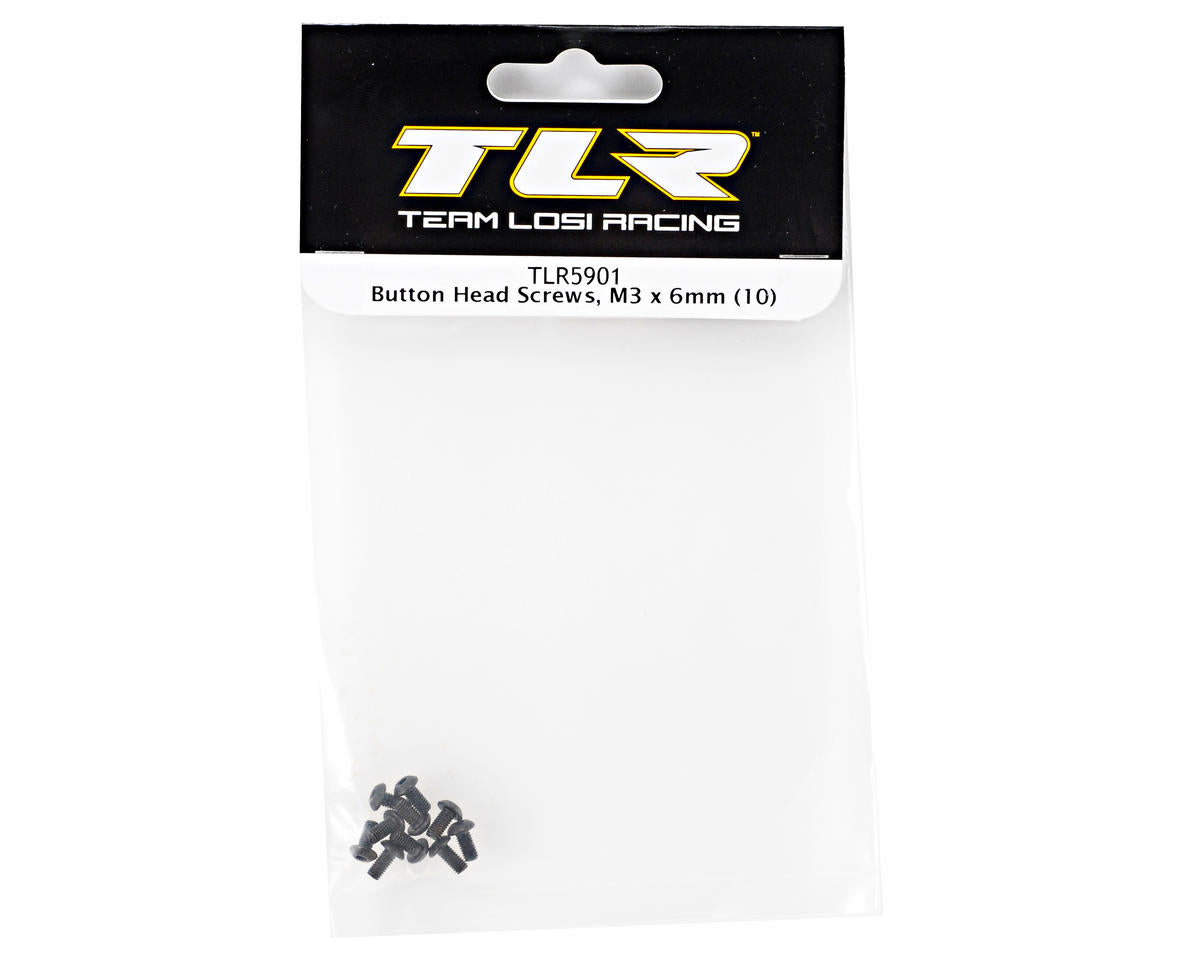 M3x6mm Button Head Screw (10) TLR