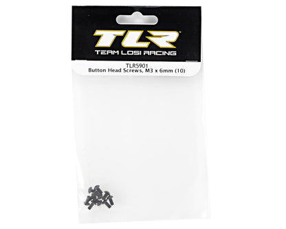 M3x6mm Button Head Screw (10) TLR