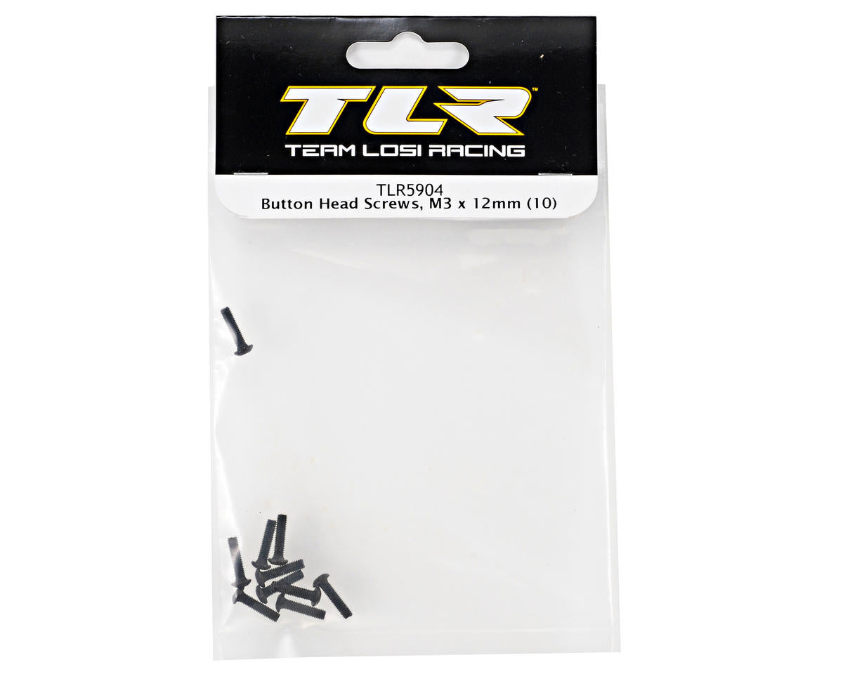M3x12mm Button Head Screw (10) TLR