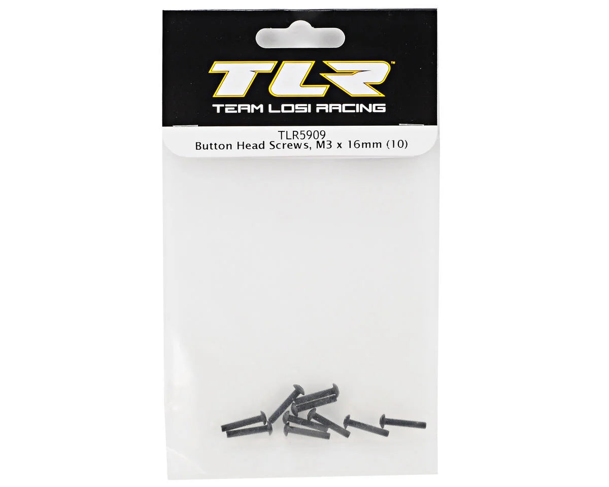 M3x16mm Button Head Screw (10) TLR
