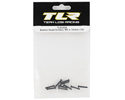 M3x16mm Button Head Screw (10) TLR