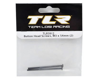 Team Losi Racing 3x54mm Button Head Screw (2)