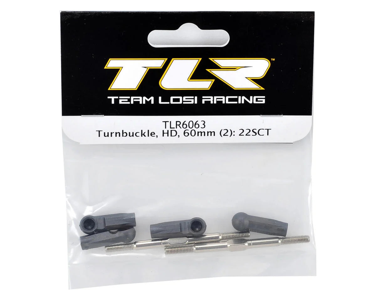 Team Losi Racing 60mm HD Turnbuckle Set (2)