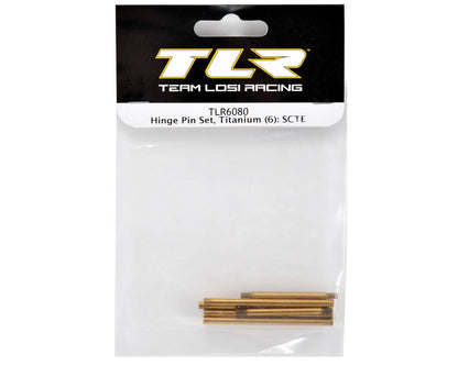 Team Losi Racing Ti-Nitride Hinge Pin Set (6)