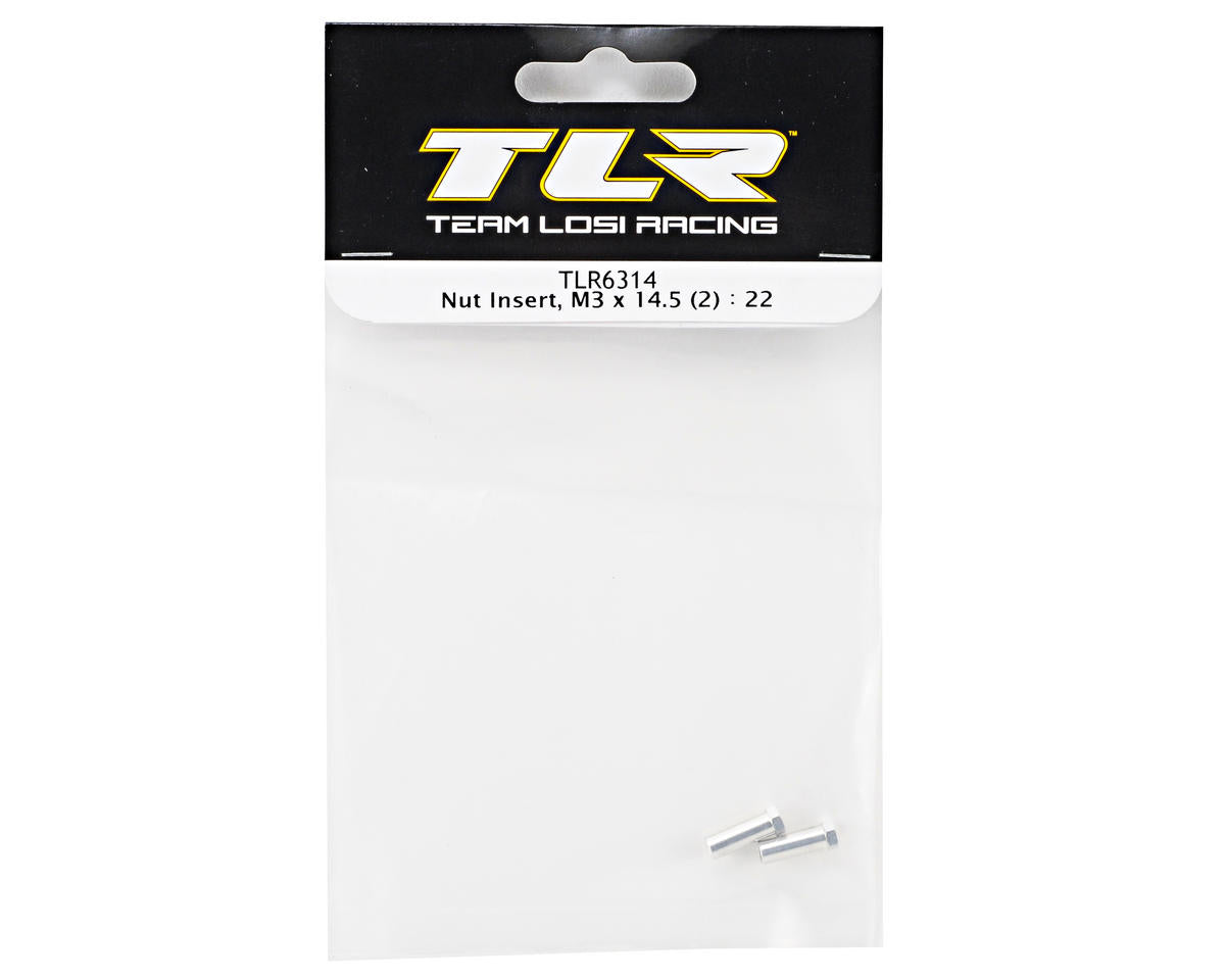 Team Losi Racing 3x14.5mm Nut Insert (2)