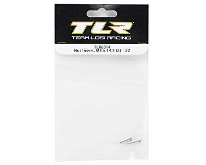 Team Losi Racing 3x14.5mm Nut Insert (2)