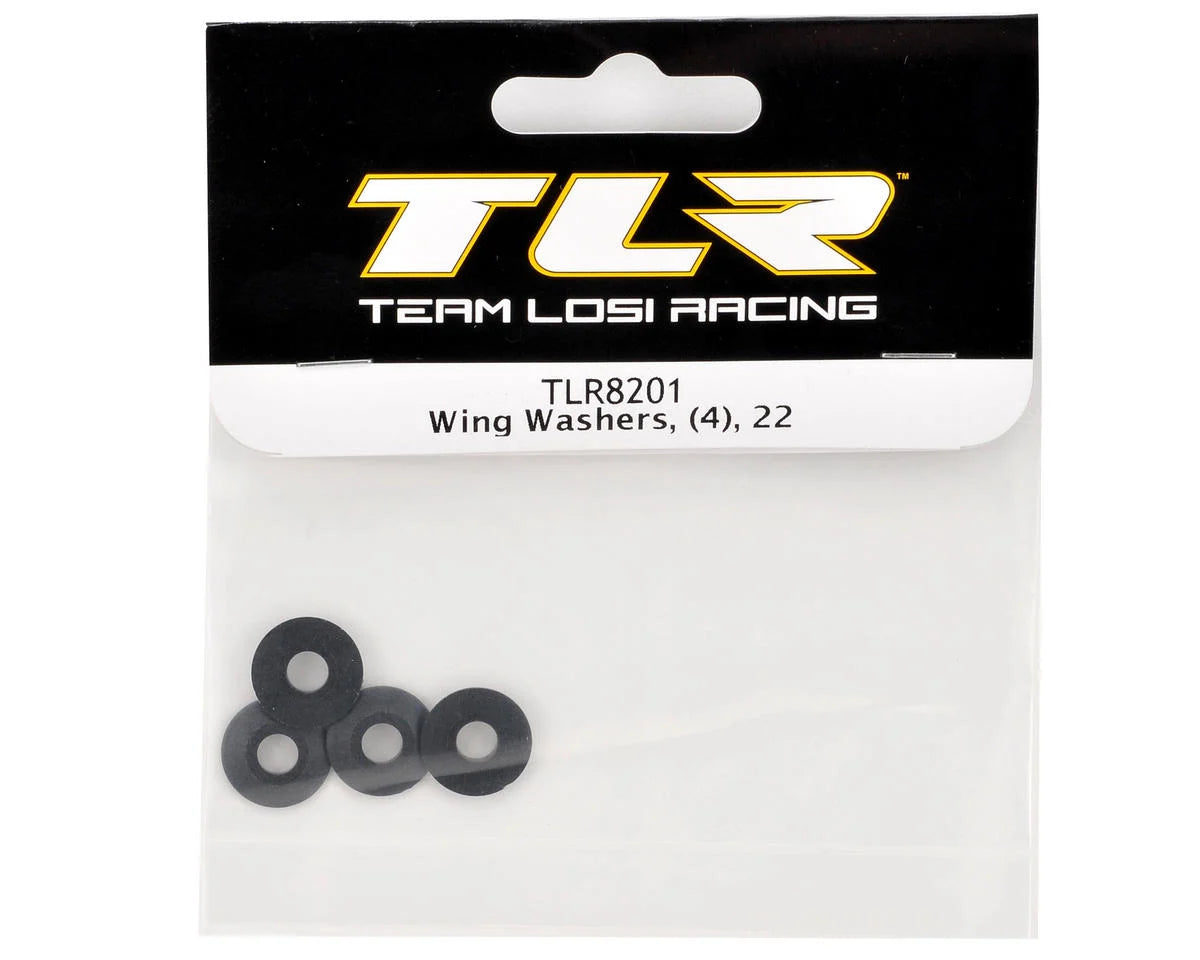 Team Losi Racing Wing Washers (4)
