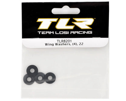 Team Losi Racing Wing Washers (4)