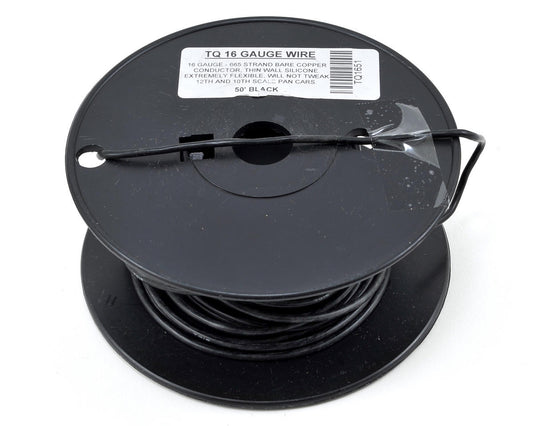 TQ Wire Silicon Wire (Black) (16AWG) $2.49/FT