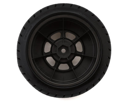 Traxxas Slash® Modified Hoosier® Pre-Mounted Dirt Oval Tires (Grey) (2) (Rear)