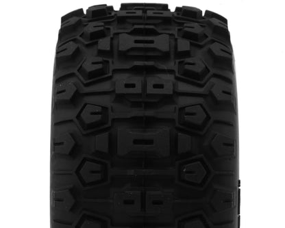 Traxxas Mini Maxx® Sledgehammer Rear Pre-Mounted Tires (Black) (2)