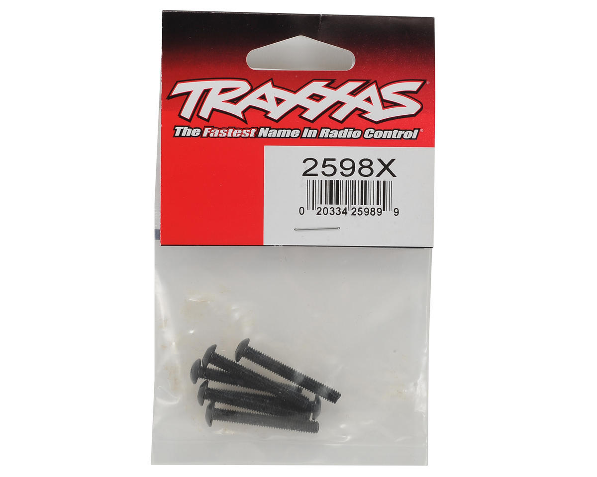 M4x30mm Button Head Screws (6) Traxxas