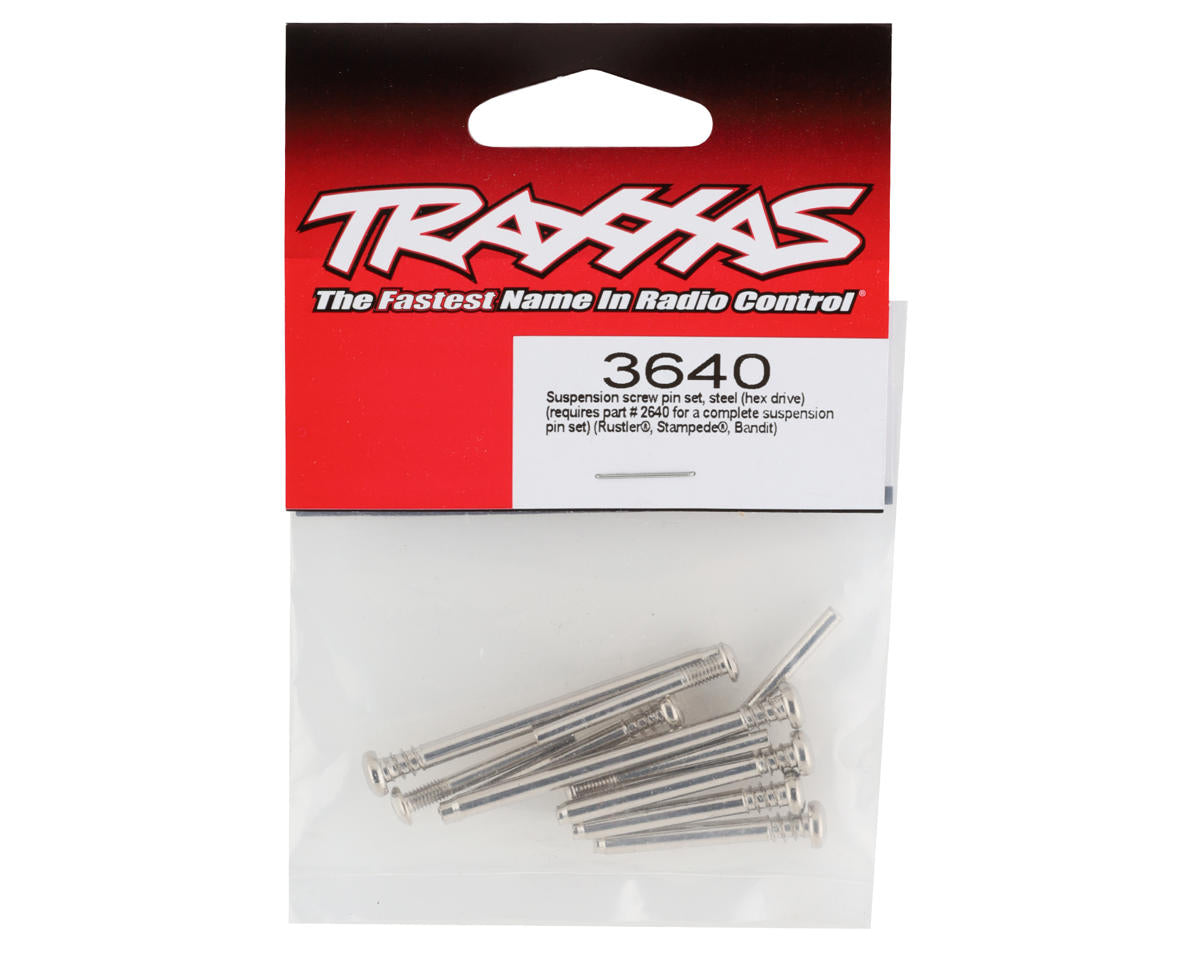 Traxxas Suspension Screw Pin Set, Steel (VXL)