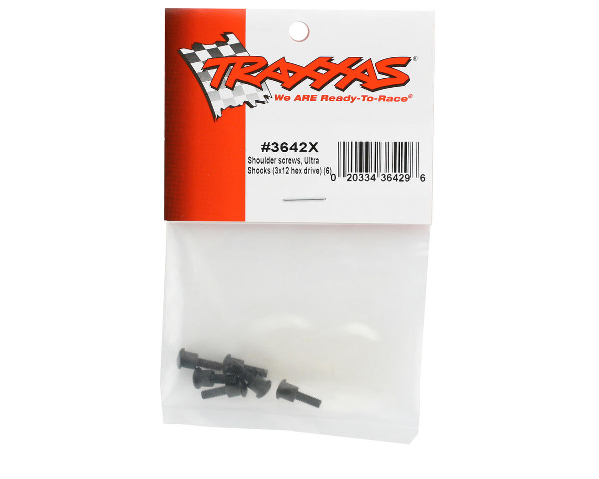 Traxxas 3x12mm Shoulder Screws (Ultra Shocks) (6)