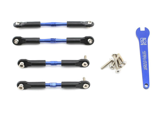 Traxxas Aluminum Turnbuckle Camber Link Set (Blue) (4)