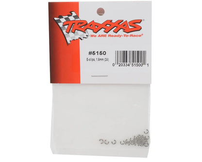 Traxxas 1.5mm E-Clips (24)