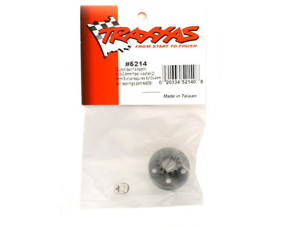 Traxxas Clutch Bell (14T) 5x8x0.5mm fiber washer, 5mm e-clip (use 5x10x4mm bearin