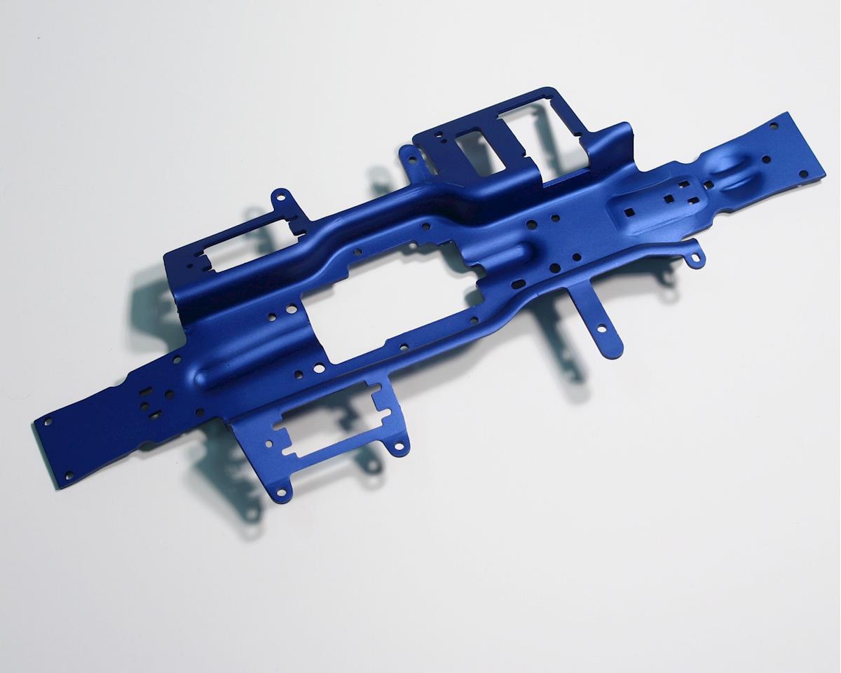 Traxxas Revo Chassis (3mm 6061 T-6 aluminum) (anodized blue)