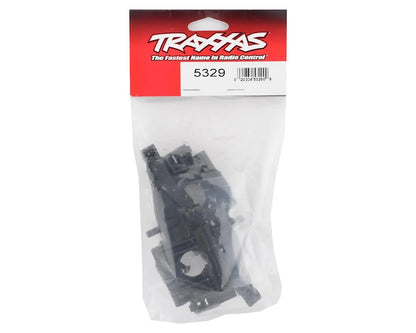 Traxxas Bulkhead, rear (L&R halves)/ diff retainer, rear/ 4x14mm BCS (2)