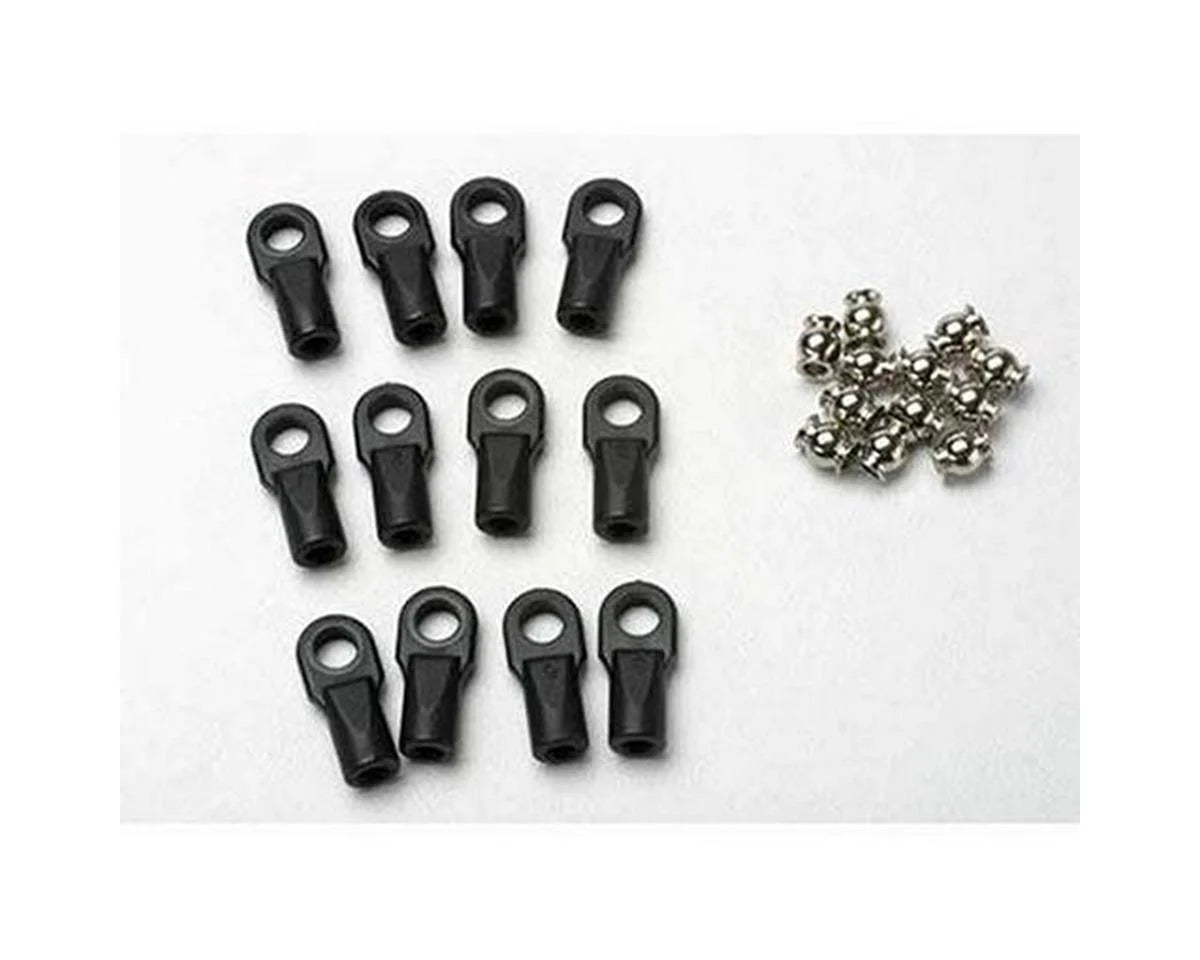 Traxxas Large Rod Ends w/Hollow Balls (12)