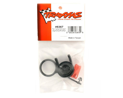 Traxxas Revo Pull ring, fuel tank cap (1)/ engine shut-off clamp (1)
