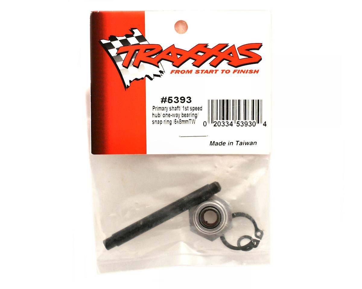 Traxxas Revo Primary shaft/ 1st speed hub/ one-way bearing/ snap ring/ 5x8mm TW