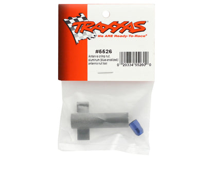 Traxxas Antenna Crimp Nut & Antenna Nut Tool Set (Blue)