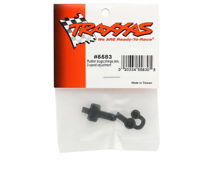 Traxxas Rubber Plugs, Charge Jack, 2-Speed Adj: Jato