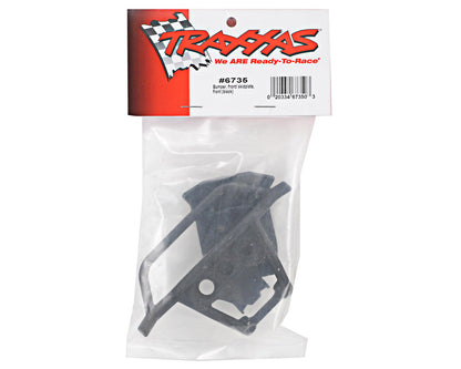 Traxxas Front Bumper/Skidplate Set (Black)