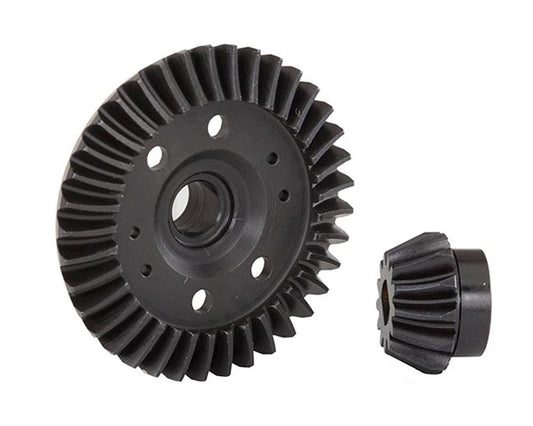 Traxxas Rear Machined Ring & Pinion Gear (Spiral Cut)