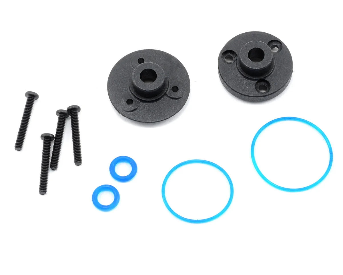 Traxxas Front/Rear Differential Cover Plate w/Gaskets & O-Rings (2)
