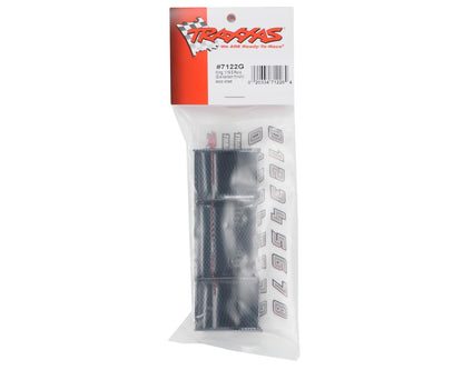 Traxxas 1/16 E-Revo Wing w/Decal Sheet (Exo-Carbon Finish)